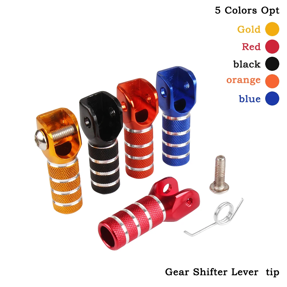 For KTM 690 950 990 125-530cc SMC SUPERMOTOR ADVENTURES Dirt Bike Pit Bikes Gear Lever 5Colors CNC Gear Shifter Shift Lever Tip