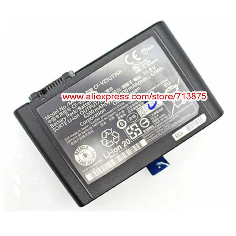Imagem -02 - Bateria Genuína para Panasonic Toughbook Cf-vzsu73r Cf-d1 Mk1 Mk2 Cf-d1gvdbyca Cf-d1gw950ez Cf-vzsu73sp 10.8v 63wh