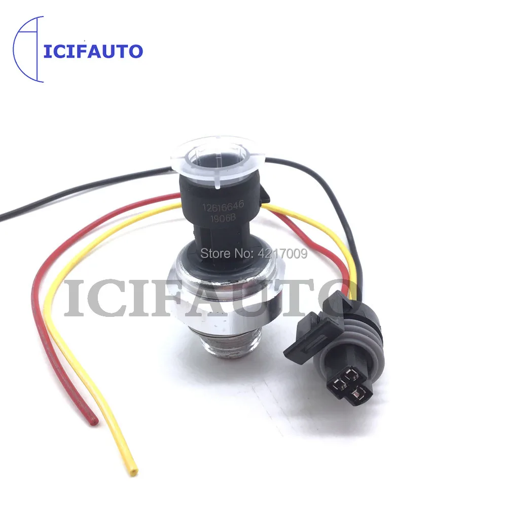 12616646 Engine Oil Pressure Sender Fits:Buick Cadillac Chevrolet GMC Isuzu Saab Pontiac Hummer 8125731070,12556117,PS308