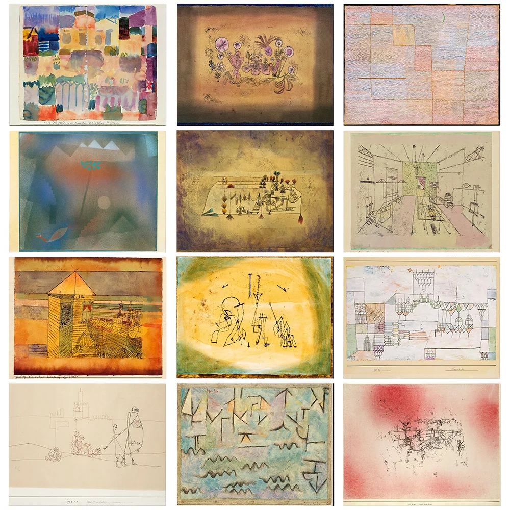 

Настенная Картина на холсте Paul Klee, современный абстрактный настенный постер для гостиной, домашний декор без рамки