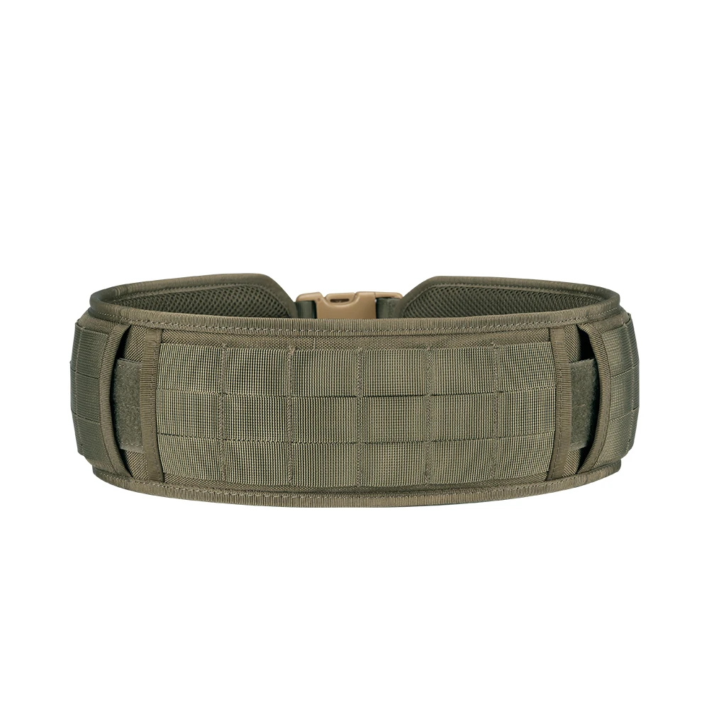 Taktischer Kampfgürtel, verstellbarer Airsoft-Taillengürtel, Schnellverschluss-Schnalle, Outdoor-Jagd, Paintball, gepolstert, verdickt, verbreiterte Taille – Detail 9