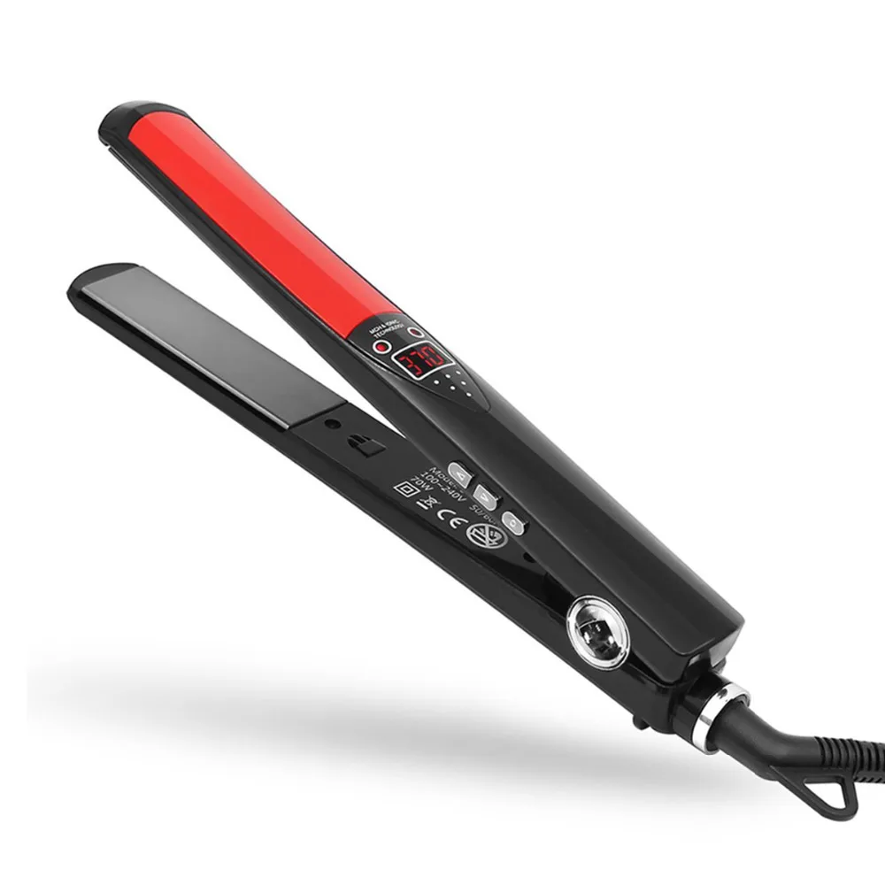 Professional Hair Straightener Titanium Keratin Hair Flat Iron 240