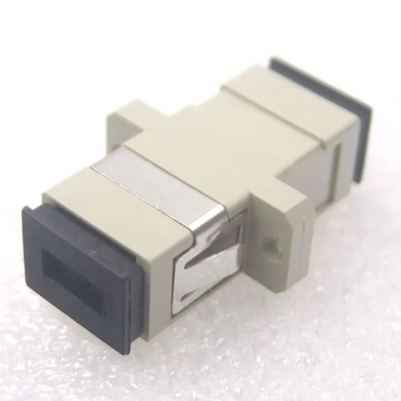 GONGFENG 200pcs HOT SALE New Optical Fiber Connector Split Body SC-SC Multimode  Adapter Flange Coupler Special Wholesale