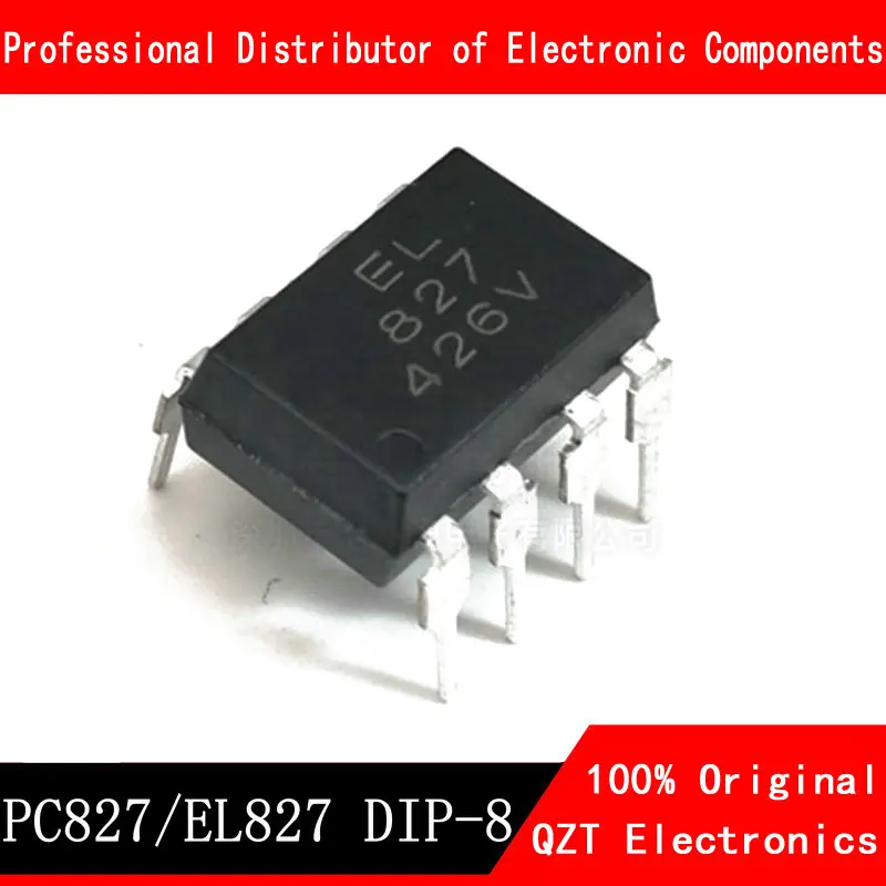 10 Stks/partij PC827 Dip-8 PC827 Dip EL827 TLV827 TLV-827 DIP8 Nieuwe En Originele Ic Chipset Op Voorraad