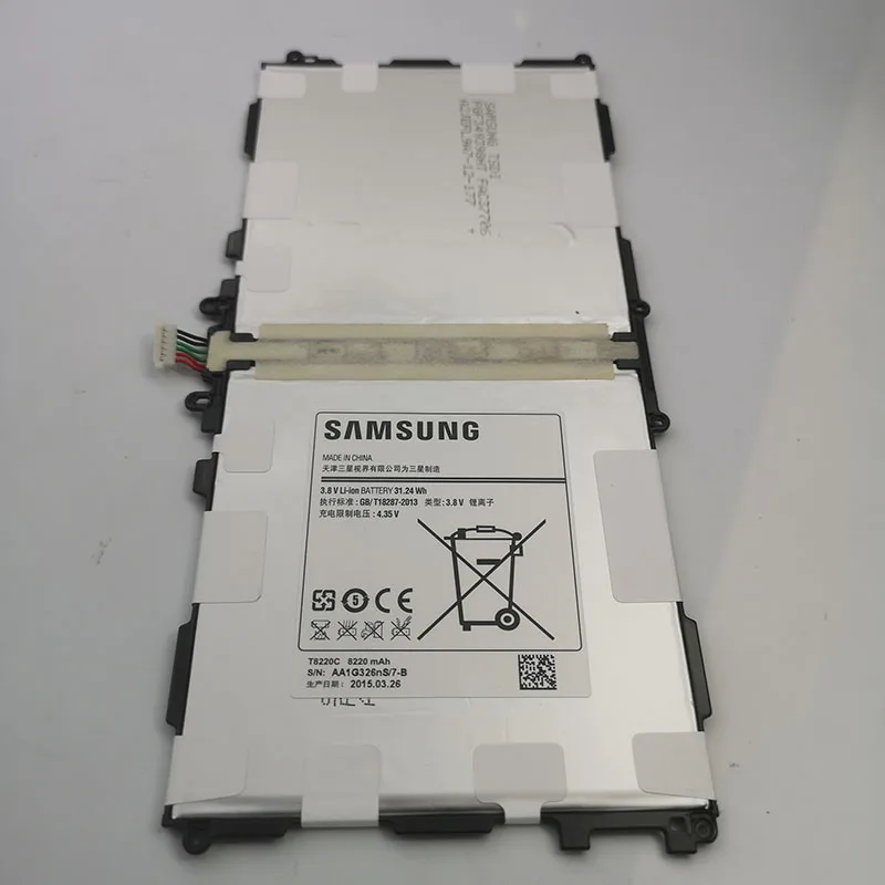 Battery T8220E T8220C/U For Samsung GALAXY Note10.1 Tab Pro P600 P601 P605 SM-P605S SM-P605K P607T T520 SM-T525