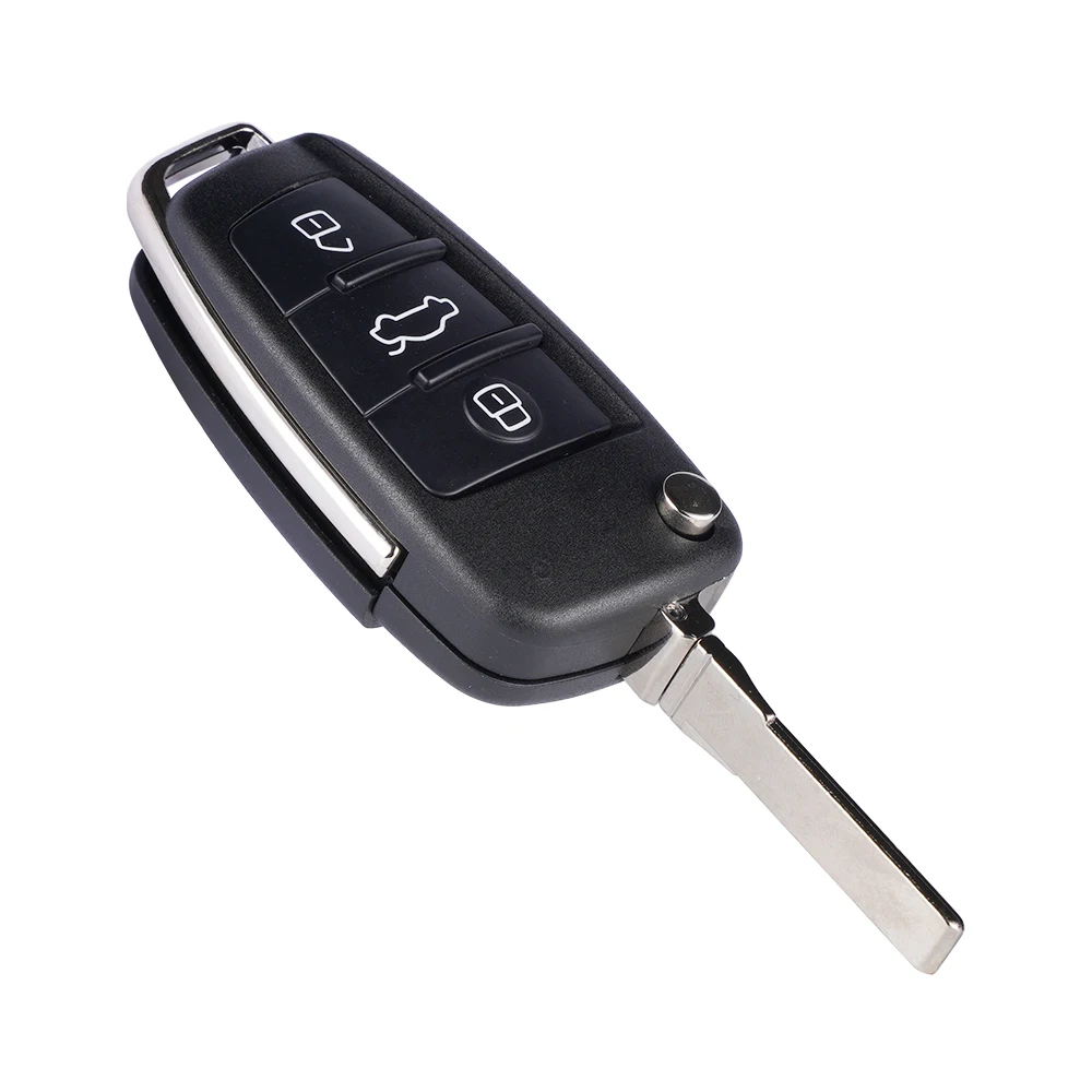 XNRKEY 3 Button Remote Car Key ID48 Chip 315/434Mhz for Audi A3 S3 A4 S4 TT 2005-2013 8P0837220D/Q/K 8X0837220D 8P0837220E/G