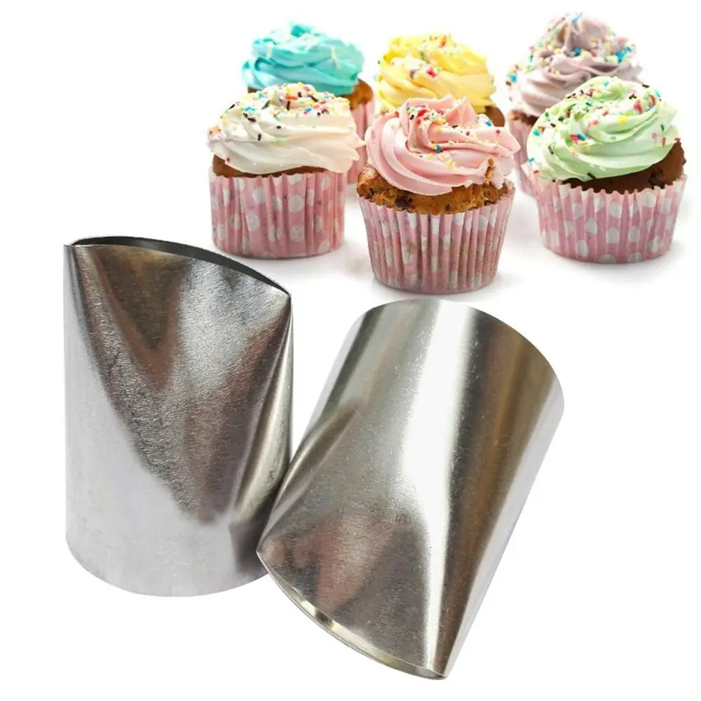 

Stainless Steel Icing Piping Cake Nozzles, Cream Decoration, Pastry Tips, Dessert Decorators, Rose Flower, Large Size, #874