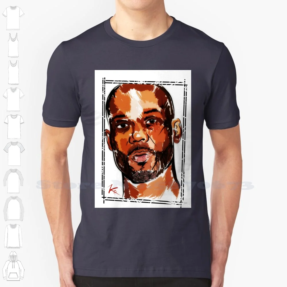 Dmx 100% Cotton T-Shirt Dmx Dark Man X Earl Simmons Hip Hop