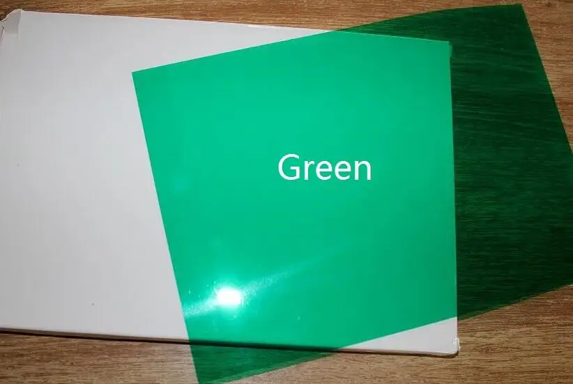 20 stuks, diverse kleuren, transparante, heldere PVC-plastic platen, geschikt als omslag voor A4-formaat papier, documenten en archieven.