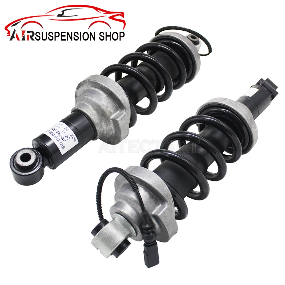 

2x For Audi R8 Spyder 4S9 4S3 2018-2020 Rear Left+Right Air Suspension Shock Absorber Strut 4S0512019 4T0512020 4T0512019R