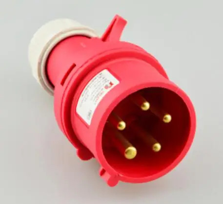 Dep2-025 32A 5-core 415V industrial plug  DHADEP2025R