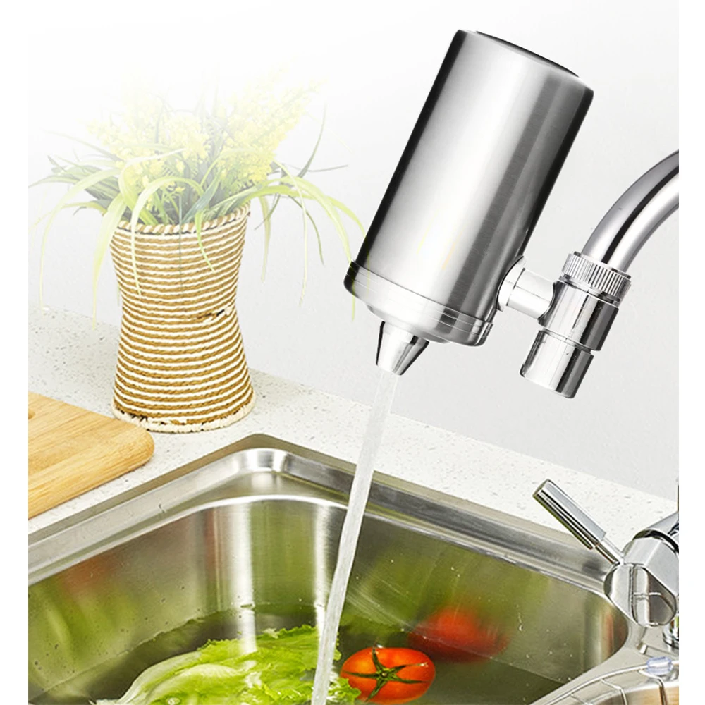 Kitchen Tap Water purifier Water Filter For Kitchen Health Front Activated Carbon Faucet Drinking  Reduce Contaminants