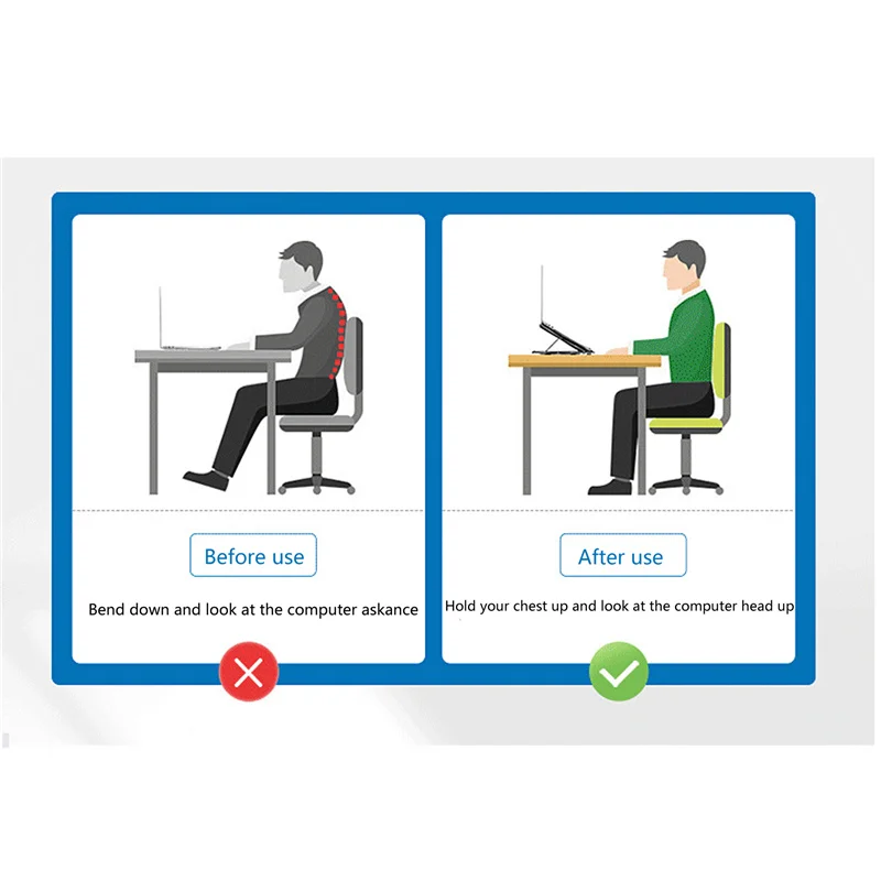 Adjustable Desktop Laptop Stand Hollow Out Foldable Tablet Holder Computer Stand Holder Notebook PC Desk Support Bracket