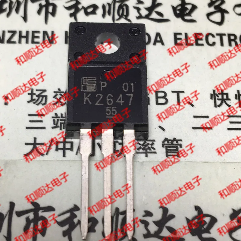 Nuovo originale 5pcs / 2SK2647 K2647 TO-220F 800V 4A TO220F