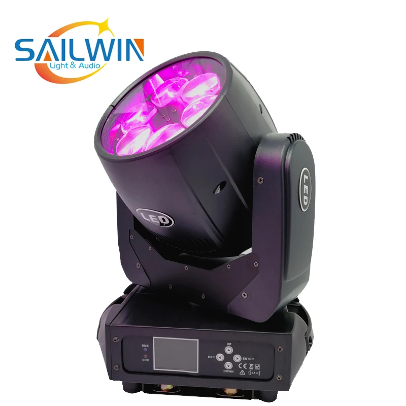 

Hot CE/ROHS 6X40W 4IN1 RGBW LED Moving Head Bee Eye Light For DJ Wedding Party Light Stage Lights Lyre Big Eye K10 Stage Light