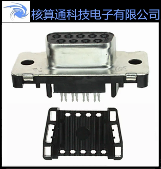 Sold from one 1658612-4 original 9pin socket D-Sub connector 1PCS can also be ordered in a pack of 10pcs