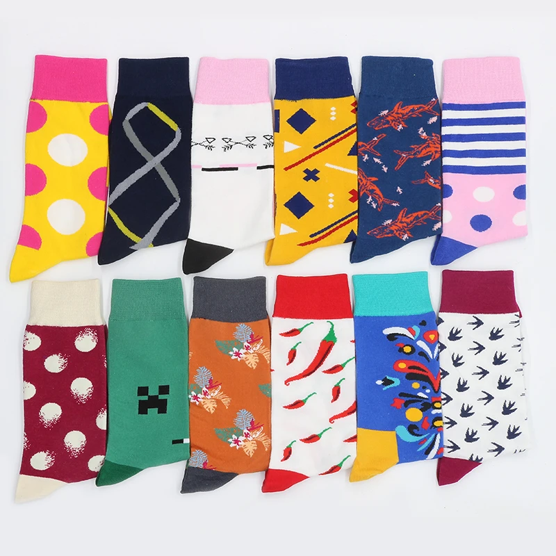 

Men's Cotton Socks Sock Gifts Winter Christmas Set Warm Funny Print Shark Animal Women's From Factory Dropshipping Contact Us