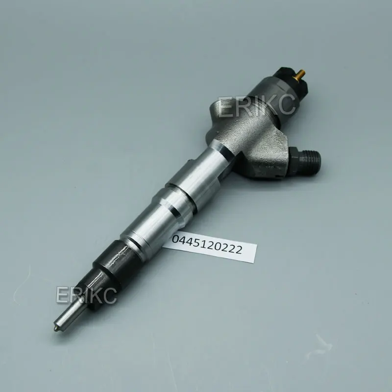 ERIKC 0 445 120 222 Common Rail Injector 0445120222 Diesel Fuel Nozzle Sprayer 0445 120 222 For WEICHAI 612600080964 0986AD1002