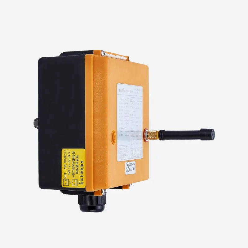 Telekontrol 10 Channel Single Speed Crane Radio Industrial Remote Control Sakelar Tombol Tekan untuk Overhead Crane F26-B1