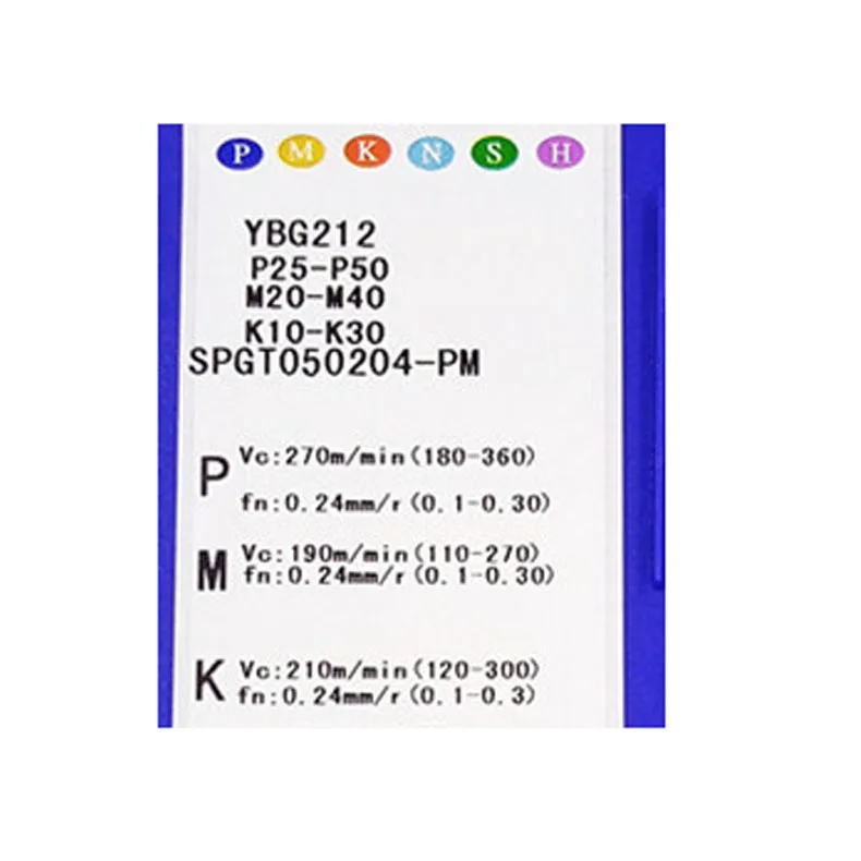 SPGT SPGT050204 SPGT060204 insertos de taladro en U cuchillas originales de alta calidad SPGT05 SPGT07T308 SPGT090408 SPGT110408 SPGT140512