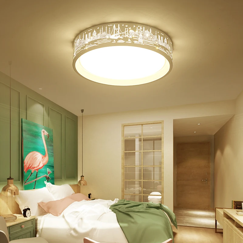 

Led ceiling lamp rectangular living room lamp room lamp bedroom lamp simple modern atmospheric household lighting