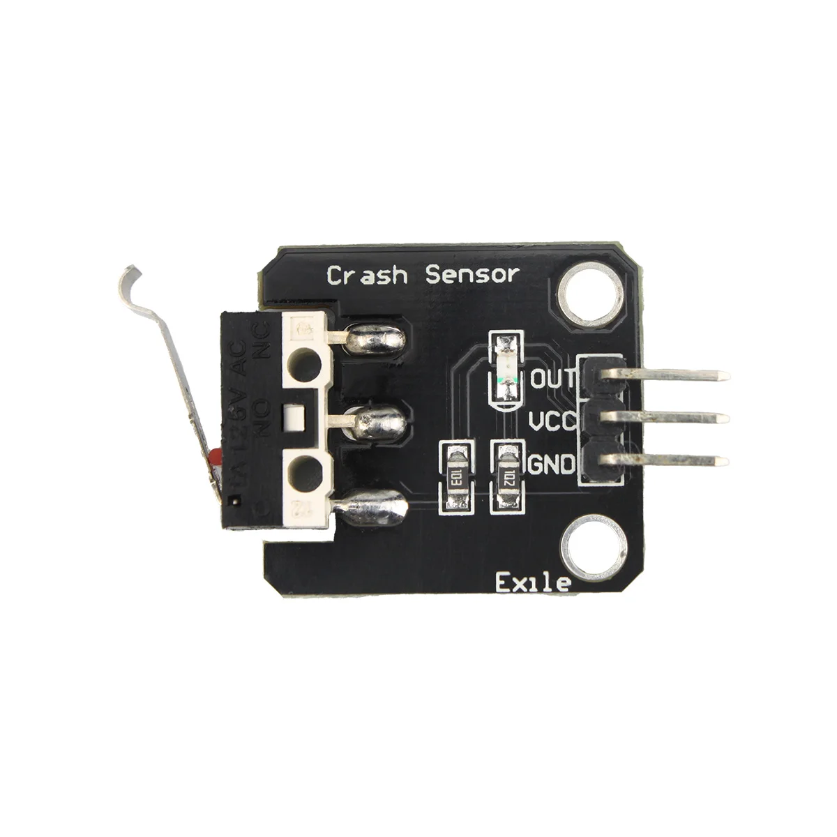 Interruptor de impacto, límite, modelo de Robot, Sensor de colisión de choque para Arduino Raspberry Pi Microbit, proyecto electrónico DIY