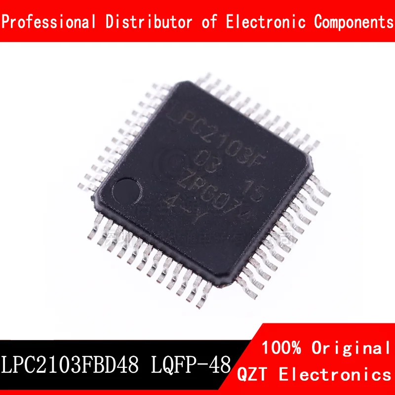 5 unids/lote LPC2103FBD48 LPC2103F LPC2103 LPC2103F48/302 LQFP-48 nuevo y original, disponible