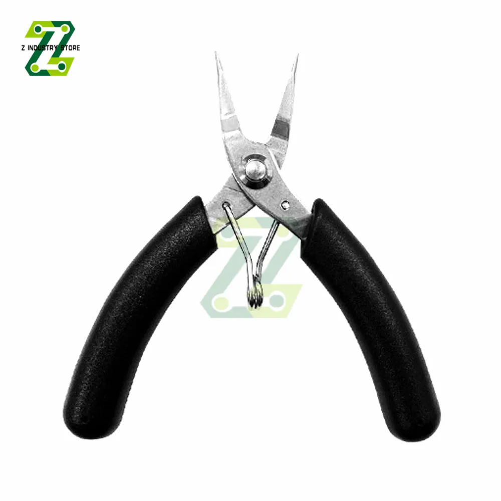 Mini Diagonal Pliers 4 Inch Stainless Needle Nose Pliers Small Soft Cutting Electronic Scissors Wire Cutters Hand Tools