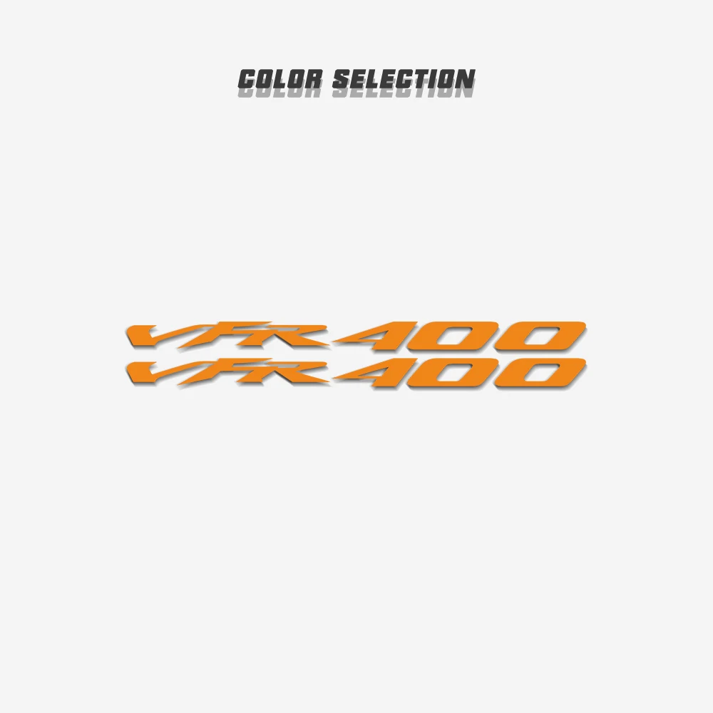 New motorcycle bicycle fuel tank sticker wheel helmet MOTO waterproof reflective logo for HONDA VFR400 vfr 400