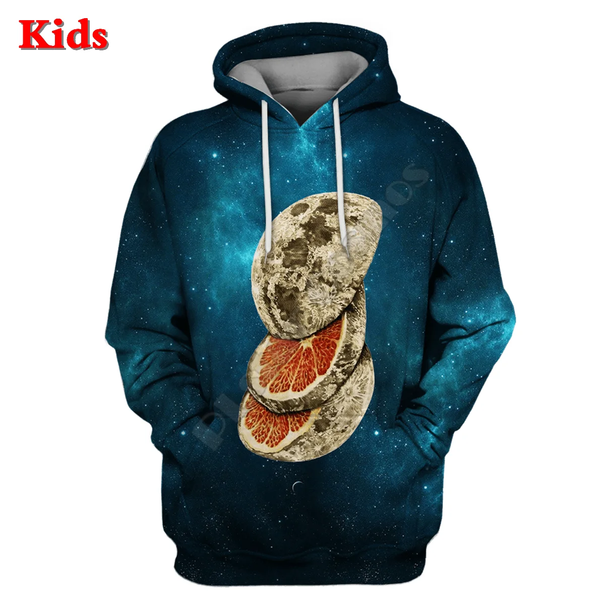 Astronaut with Sharks Galaxy Hoodies T-shirt 3D Printed Kids Sweatshirt Long Sleeve Boy For Girl Funny Pullover 05