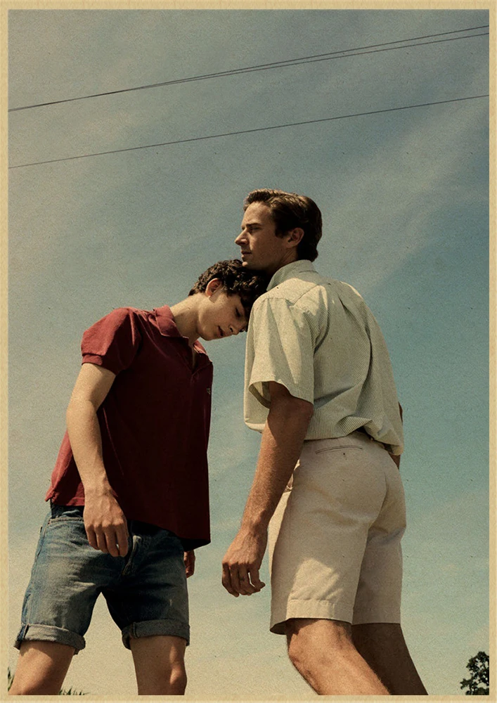 Call Me by Your Name Movie Kraft paper poster Wall Art Wall Pictures For Living Room Decoration