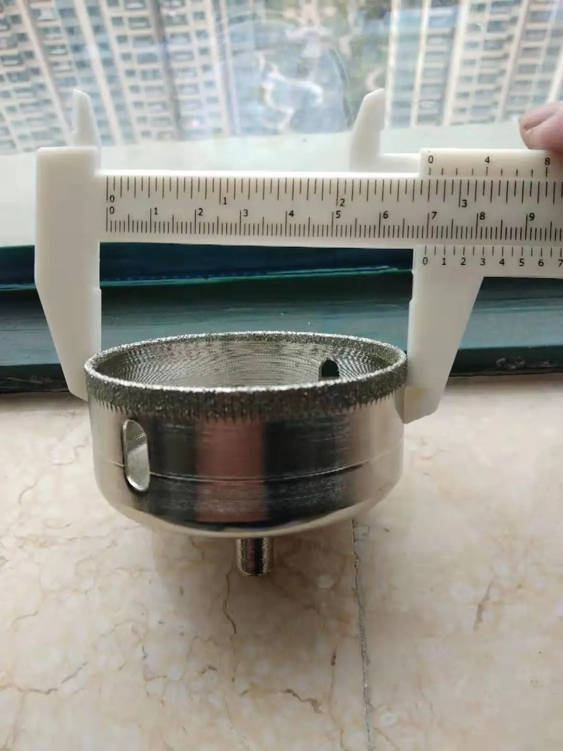 Alta qualidade 3 pçs conjunto de brocas de diamante buraco viu cortador ferramenta vidro mármore granito uso para vidro, mármore, telha, granito