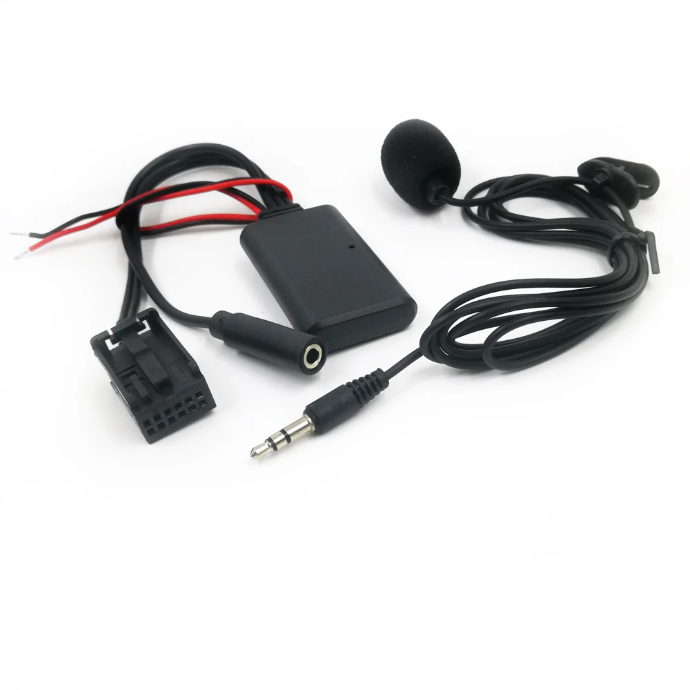 Biurlink 6000 CD Device Bluetooth 5.0 Aux Audio Adapter Microphone Handsfree Kit For Ford 6000CD Stereo