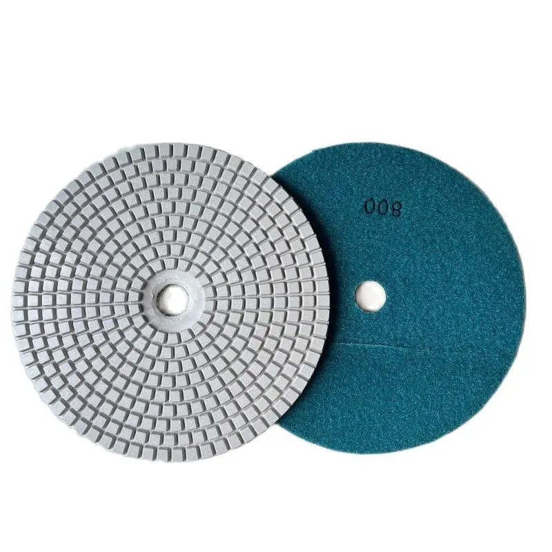 

8 Inch 200mm Diamond PoIishing Disk Granite MarbIe PoIish Wet Use Concrete Sander Pad Diamond TooI Stone Grinding