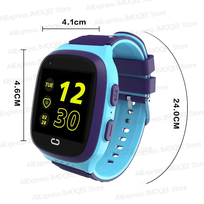 Smart Watch Kids GPS 4G  LT31 Tracking IP67 Waterproof Smartwatch Android IOS Security Fence SOS Call Smart Watch With Camera