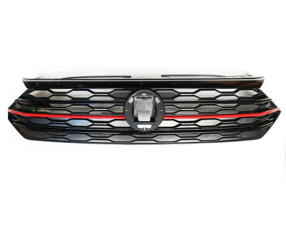 Front Honeycomb Without logo Racing grille For Volkswagen Jetta 2019 modified GLI Grills