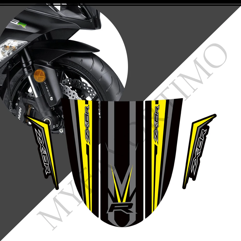 

For Kawasaki Ninja ZX-6R ZX6R ZX 6R Tank Pad Fairing Decal Stickers Gas Knee Fender Protector Motorcycle