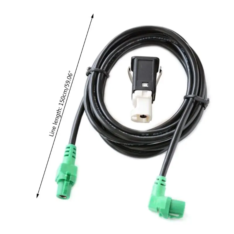 USB Socket Wire Cable Harness For BMW E60 E81 E70 E90 F12 F30 F10 F25 U1JF