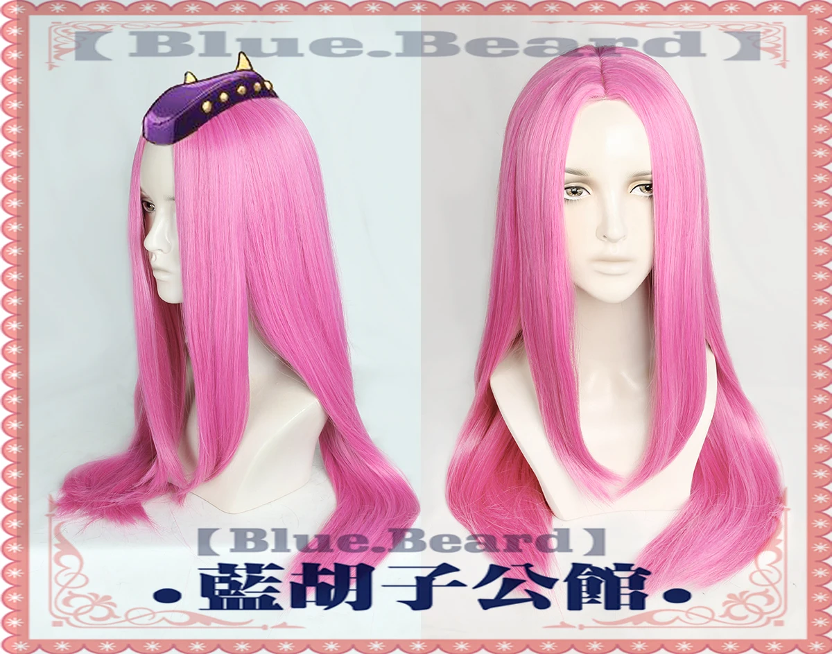 Wig Narciso Anasui Diavolo batu Cosplay laut angin Emas bagian tengah kulit kepala panjang lurus tahan panas rambut sintetis Anime