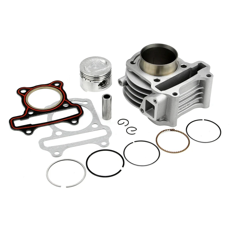 Motorcycle Cylinder Piston Gasket Rebuild Kit for GY6 125cc 58.5mm 61mm 150 refits 180 cylinder