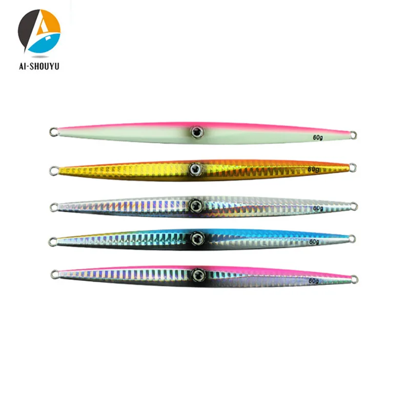 Jig metálico AI-SHOUYU – Señuelo de hundimiento rápido para jigging - imagen 4