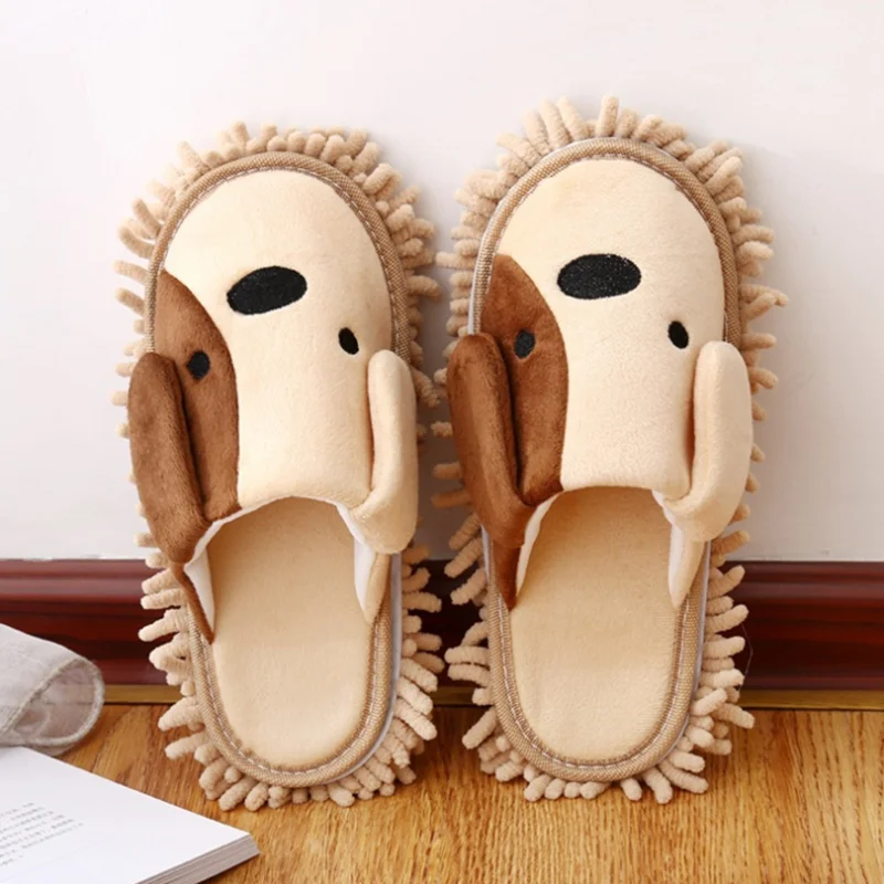 Lui Mop Slippers Vrouwen & Man Winter Unisex Badkamer Slippers Voor Droge Voet Cleaning Floor Slipper Slepen Schoen Mop Huishoud