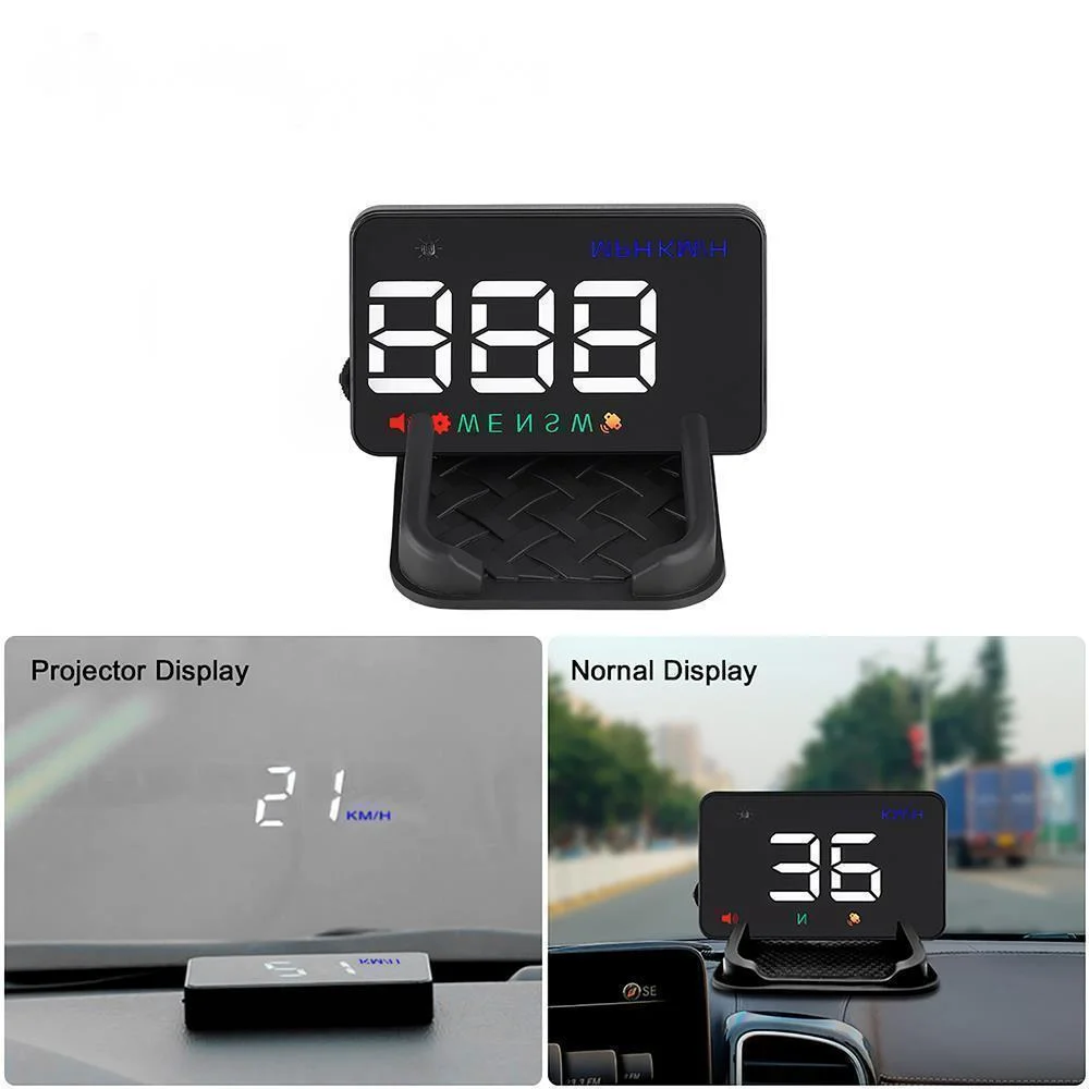 OHANEE A5 HUD satellite Newest GPS speedometer car hud head up display KM/h MPH For Car Bike Motorcycle Auto Accessories