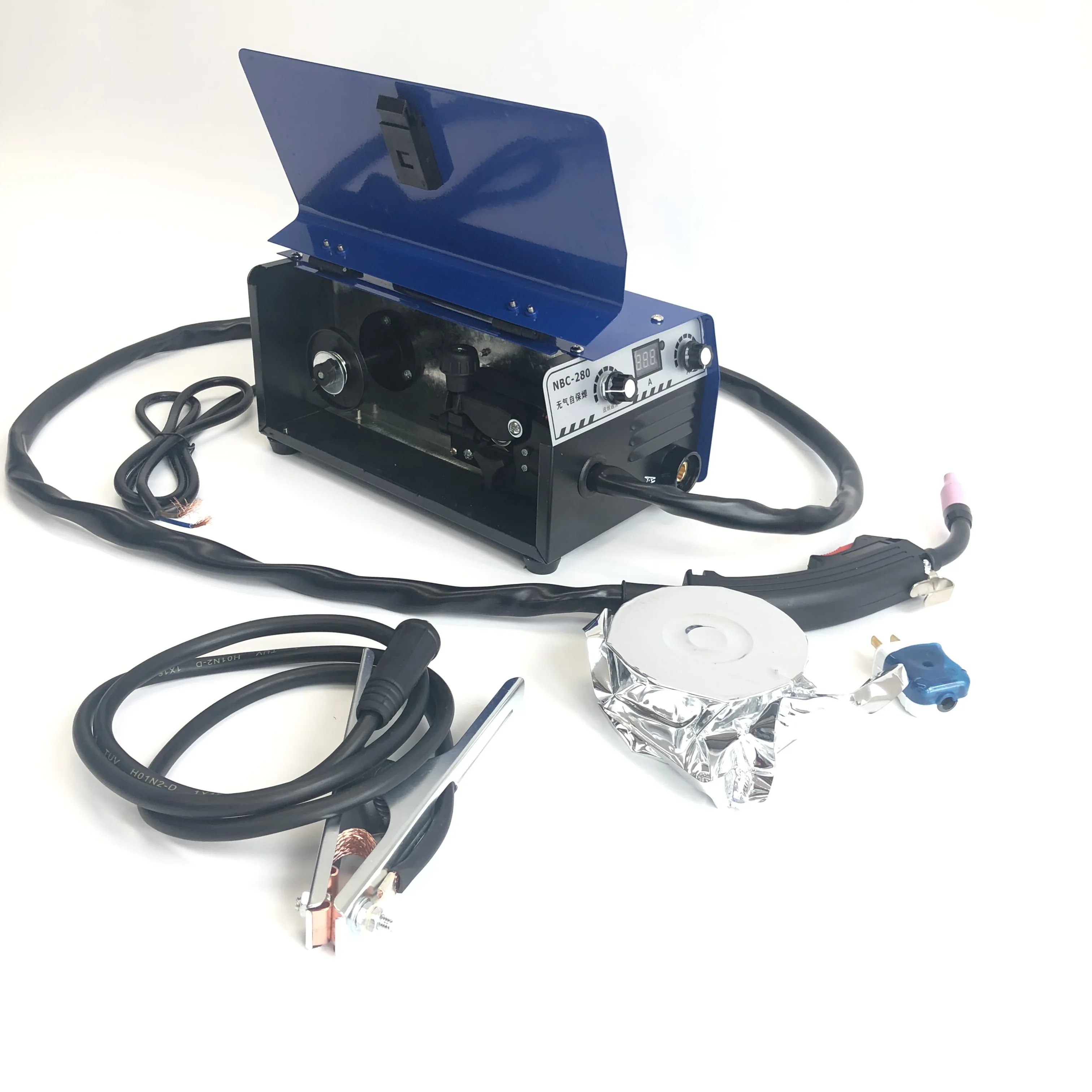 NBC280 mini Welding Machine welding semiautomatic deviceSmall Airless Welding Machine semi-automatic welding
