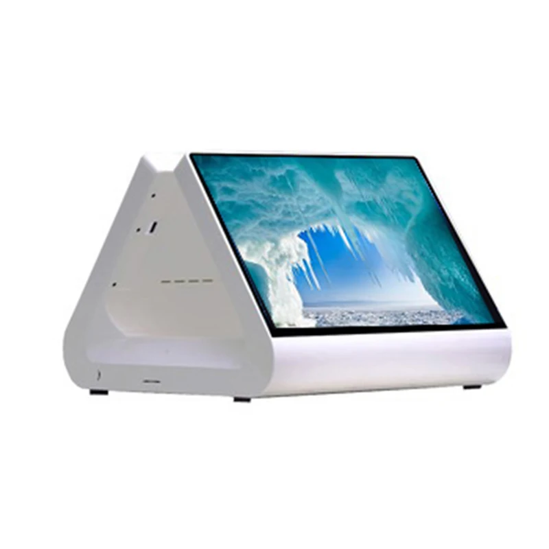 

epos system pos machine 12inch flat dual wide screen pos terminal