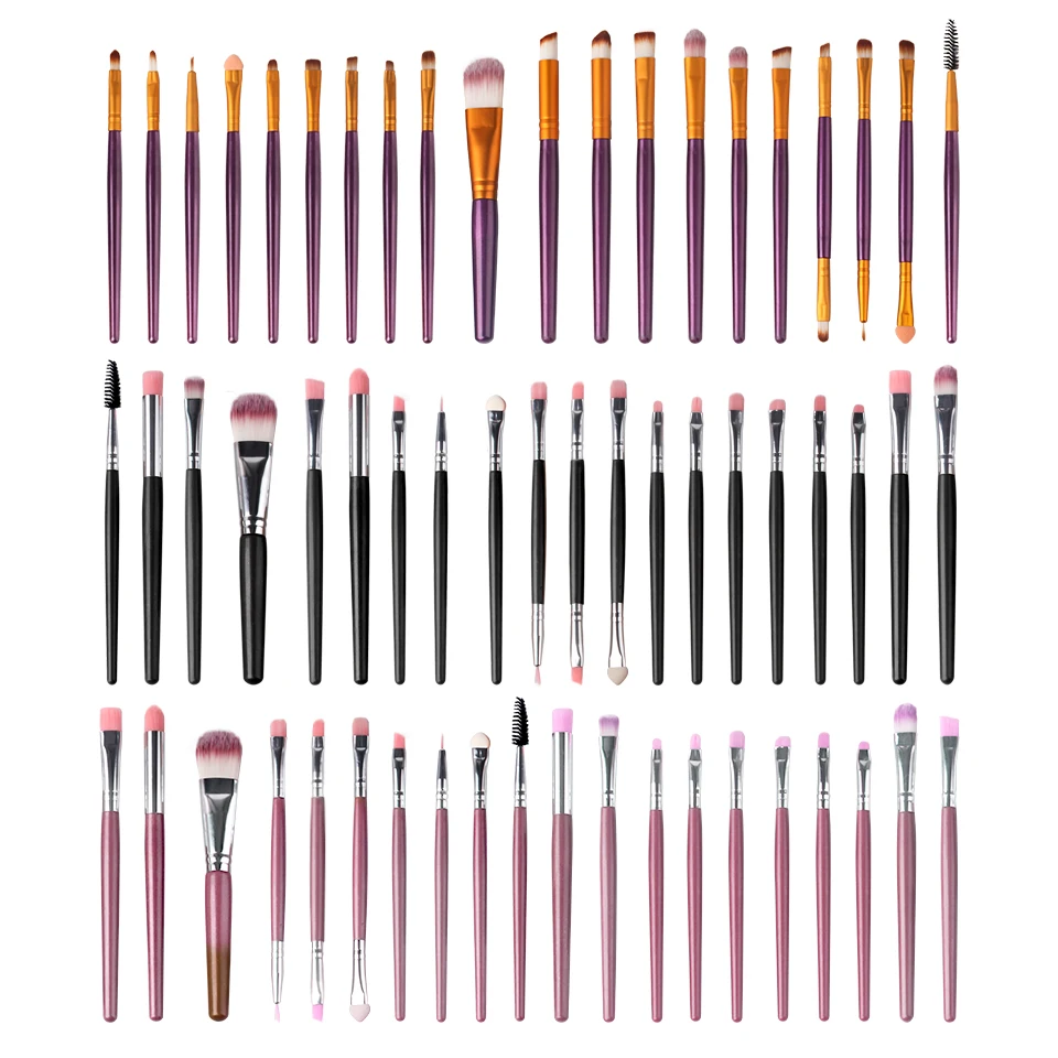 20PCS Makeup Brush Set Eye Shadow Professional Eyebrows Soft Beauty Cosmetic Foundation Powder Makeup Brushes Makeup Tool