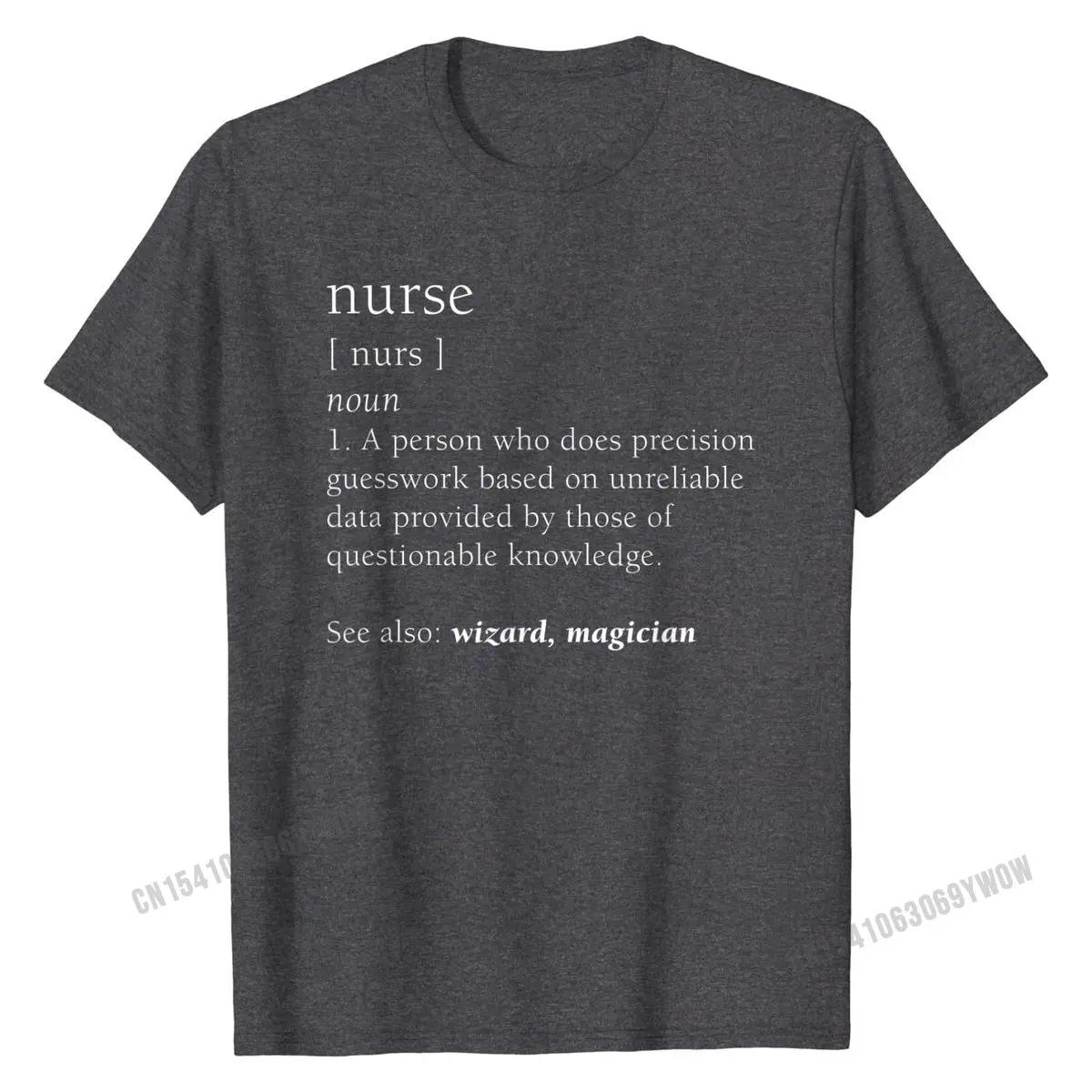 Nurse Definition Shirt, Funny Cute Nurses Week Gift T Shirts Printing Brand Man Tops Shirts Printing Cotton