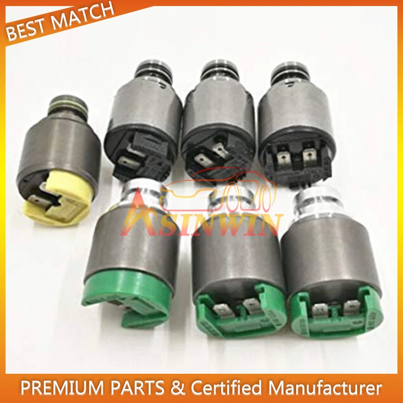 7pcs High Quality 5HP19 transmission solenoid Kit Wire Harness Fits For BMW A-udi Prosche