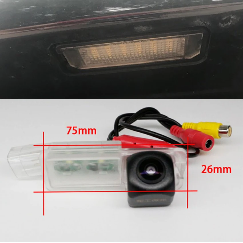 170 Degree 1280x720P HD Car Vehicle Rear View Reverse Camera High quality RCA For Porsche 911 Carrera 966 977-1 977-2 1998~2010