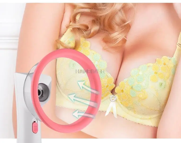 

Elektrische Borst Stimulator Enhancement Uitbreiding Borst Massage Therapie Vacuüm Scution Cup Pomp Groei Borst Massager Tool